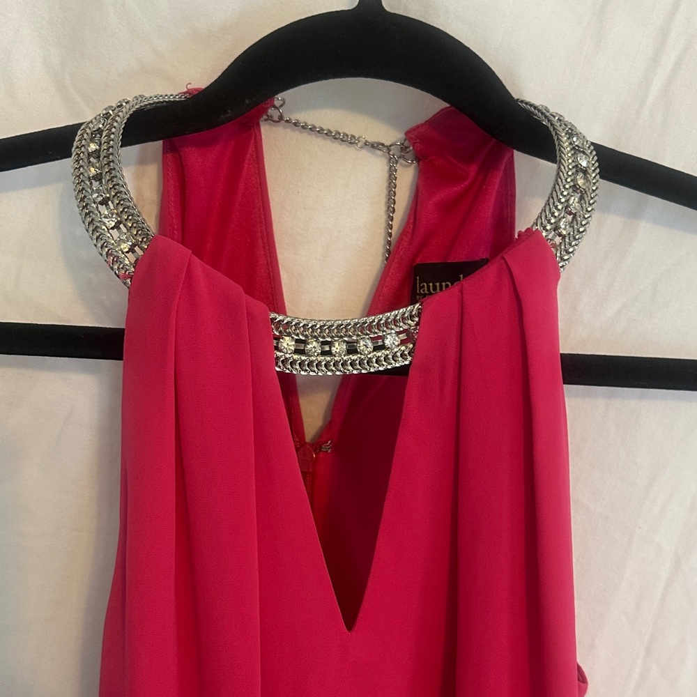 Laundry By Shelli Segal Vibrant Pink Dress - Picture 2 of 8